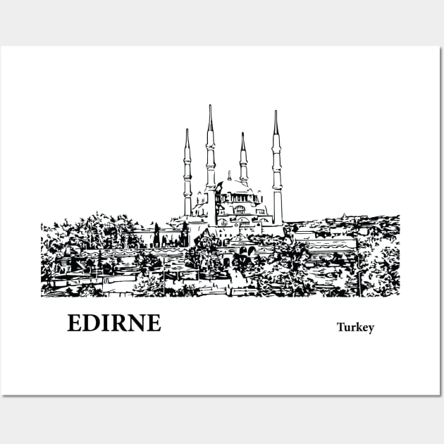 Edirne - Turkey Wall Art by Lakeric